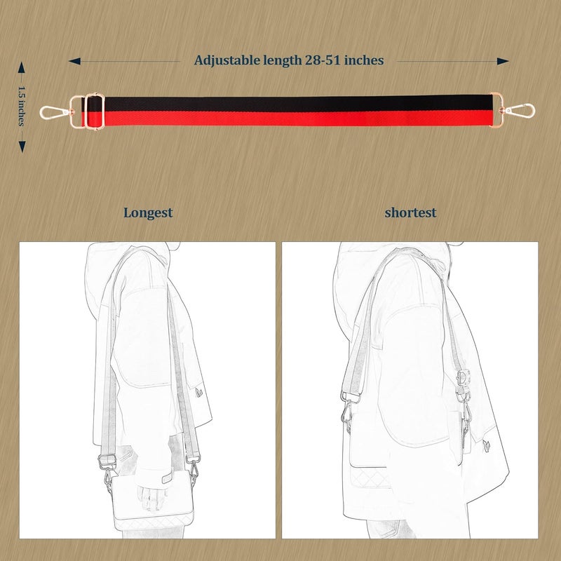 chushui Store Purse Strap,Replacement Crossbody Shoulder Strap for Handbag… - Image 2